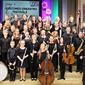 Juglas Mūzikas skolas simfoniskais orķestris attēls